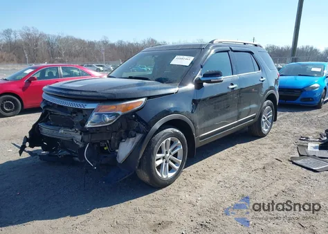 2014 Ford Explorer Xlt из США, поврежденный, VIN 1FM5K8D82EGA26480